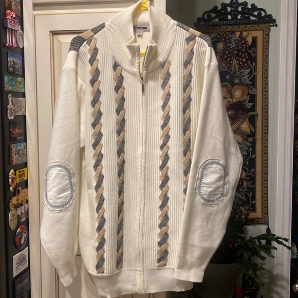 Stacy Adams Other - EUC Stacy Adams Men’s XL Full Zip Knit Cardigan Jacket